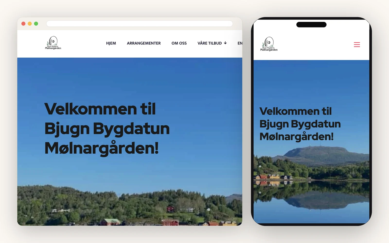 Skjermbilde fra Mølnargården